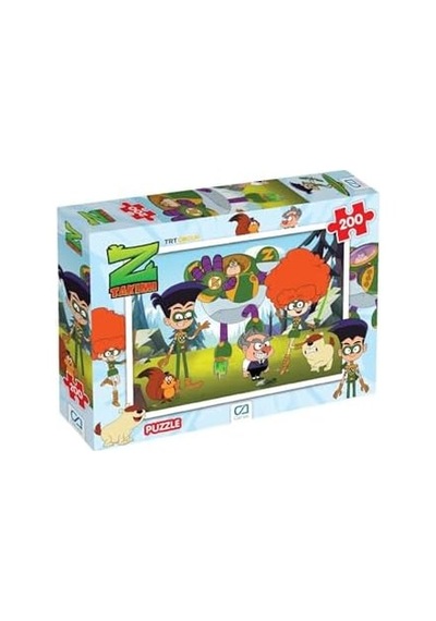 Z-takımı 200 Parça 33x48cm Çocuk Puzzle Yapboz