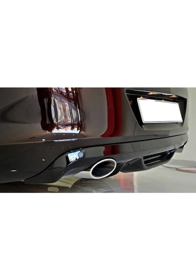 Opel Astra J Sedan Difüzör Parlak Siyah Plastik 2011-2018 Arka-difizör-bodykit-ek-karlık