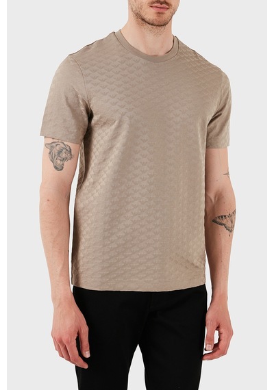 Emporio Armani Erkek T Shirt 8n1tl7 1jhwz U6167 Bej Bej
