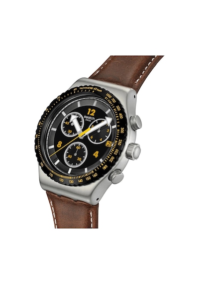Swatch Yvs530 Erkek Kol Saati Metalik Gri