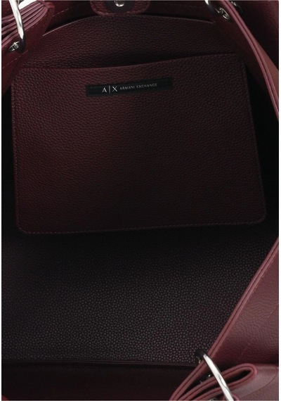 Armani Exchange Kadın El Ve Çapraz Askılı Çanta 942910cc783 Bordo
