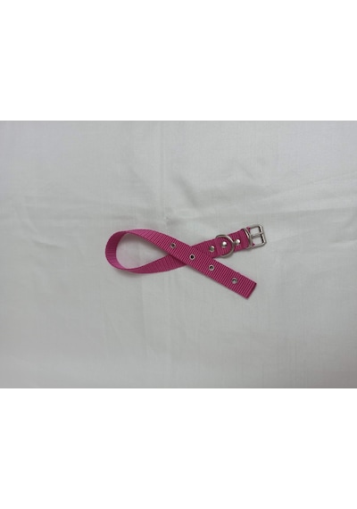 Kozaklı Küçük Irk Köpek Tasması Pembe 50 x 2.5 CM Pembe
