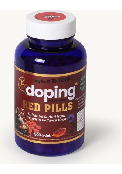 Doping Red Pılls Safran Ve Kudret Narlı Yumurta Ve Yavru Hapı 500 Adet