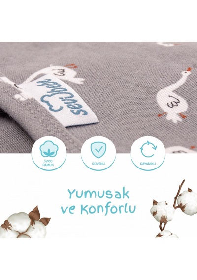 Sevi Bebe İnterlok Bebe Kundak Battaniye 118