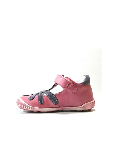 Onlo Ayakkabı Ptn.3002 Deri Pembe Ortopedik Kız Bebek Babet Pembe