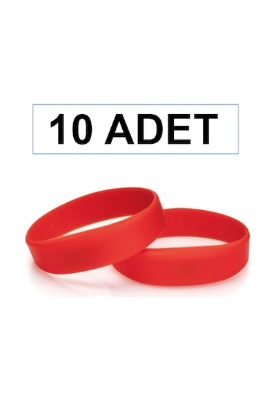 Mifare Silikon Bileklik 13.56mhz 10 Adet