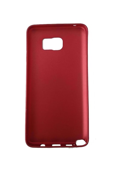 Jopus Galaxy Note 5 İle Uyumlu Soft Oil Silikon Kılıf Kırmızı Js-108 Kırmızı