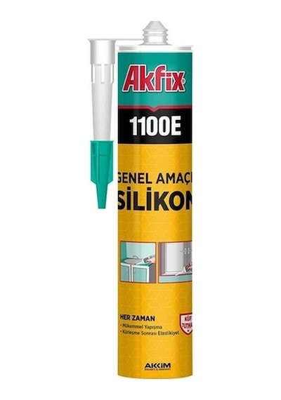 Akfix 1100e Silikon 280 G Beyaz Beyaz Beyaz
