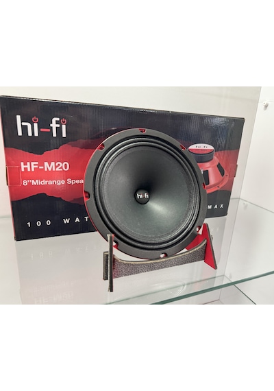 Hifi Midrange Hf M20 Oto Araç Uyumlu 20 Cm Midrange Hoparlör