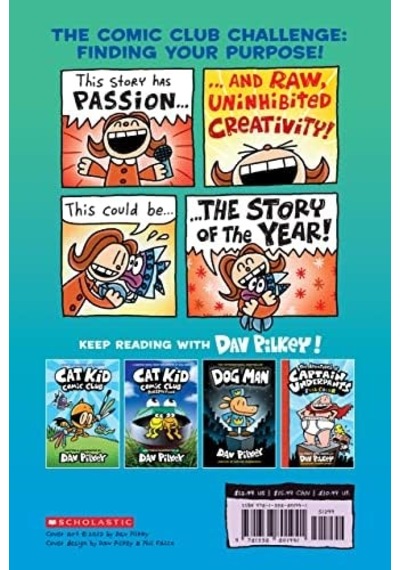 Cat Kid Comic Club: On Purpose: A Graphic Novel Cat Kid Comic Club 3 : The Creator Of Dog Man Volume 3