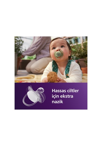 Ultra Soft Emzik, Ortodontik, Esnek Emzik Kalkanı, 6-18 Ay, Unisex, Scf091/46 Orman Hayvanları