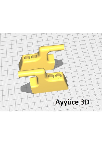 Ayyüce 3d, Opel Astra F Bagaj Pandizot Ayakları, 2x, Siyah Renk