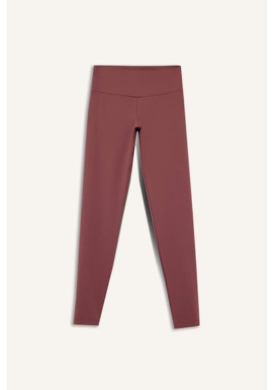 Defacto Yüksek Bel Beli Saran Tayt B4147ax26spbr252 Bordo-br252