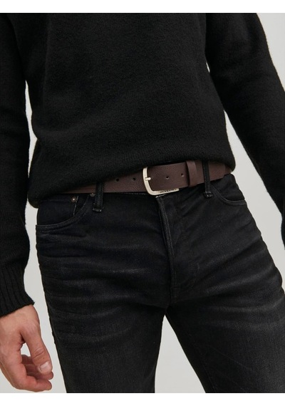 Jack & Jones Jacharry Belt Noos Erkek Kahverengi Kemer - 12120697