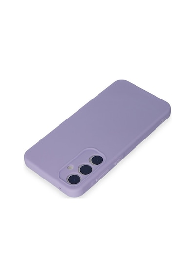 Samsung Uyumlu Galaxy A35 5g Uyumlu Kılıf First Silikon - Lila