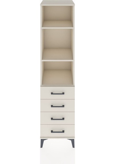 Hyperion Dolap 3 Raflı 4 Çekmeceli 44x44x182 Aytaşı-aytaşı Aytaşı