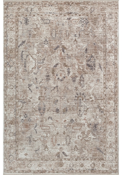 Buhara 0742 Mavi Serisi Vintage Modern Eskitme Etnik Desenli Otantik Salon Halısı