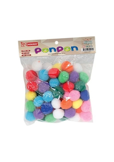 Pnc-30 30 Mm Ponpon 50 Li Renkli