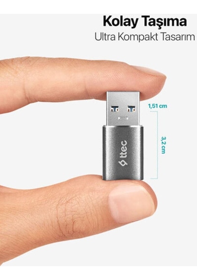 Usb-a 3.0 Type-c Otg Dönüştürücü Adaptör 2dk44ug