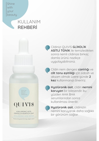 Quivis Hyaluronic Acid Serum 30 ML