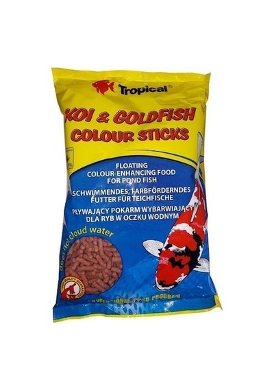 Tropical Koi Goldfish Colour Sticks 90 Gr