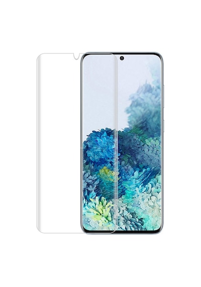 Samsung Uyumlu Galaxy S21 Plus Full Ekran Koruyucu Curved 3D Pet Film