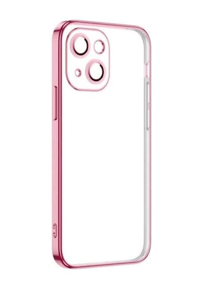 Apple Uyumlu iPhone 13 Mini Kılıf Zore Krep Kapak Pembe