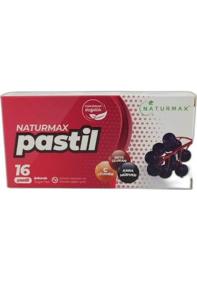 Naturmax Pastil Kırmızı 16 Adet