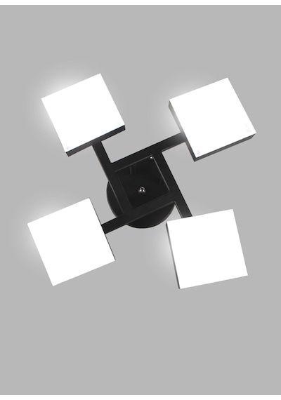 Modern Led Avize Ofis ,genç Odası , Mutfak, Salon Siyah
