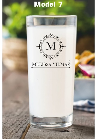 Kişiye Özel İsme Özel İsim Yazılı Rakı Bardağı Kadehi