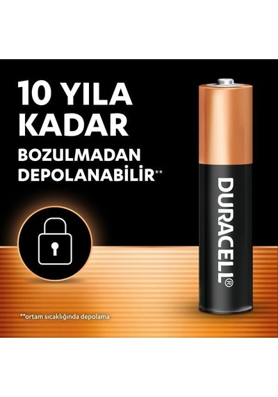 Duracell Basic Aaa Alkalin İnce Kalem Pil 15'li Paket 1,5v Lr03 Mn2400
