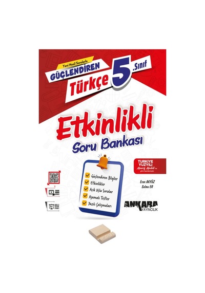 5.sınıf Güçlendiren Türkçe Etkinlikli Soru Bankası Ve Telefon Standı
