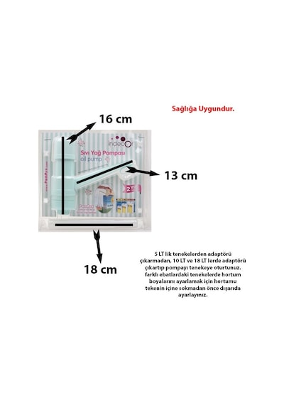Indecor Sıvı Yağ Pompası - G-66591