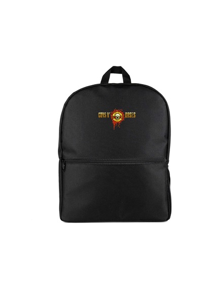 Guns N Roses Drops Logo Siyah Sırt Çantası
