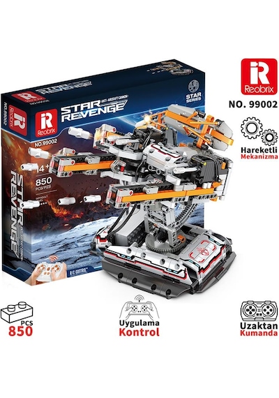 Reobrix 99002 Uçaksavar Topu Star Revenge Anti-aircraft Connon Kumanda&motor Yaratıcı Yapı Blok Seti Reobrix 99002 Uçaksavar Topu Star Revenge Anti-aircraft Connon Kumanda&motor Yaratıcı Yapı Blok Seti