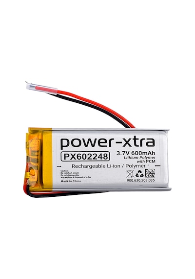Power-xtra Px602248 - 3.7v 600 Mah Li-polymer Pil - Devreli