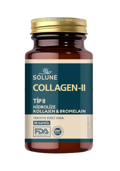 Solune Collagen-II Takviye Edici Gıda 30 Kapsül