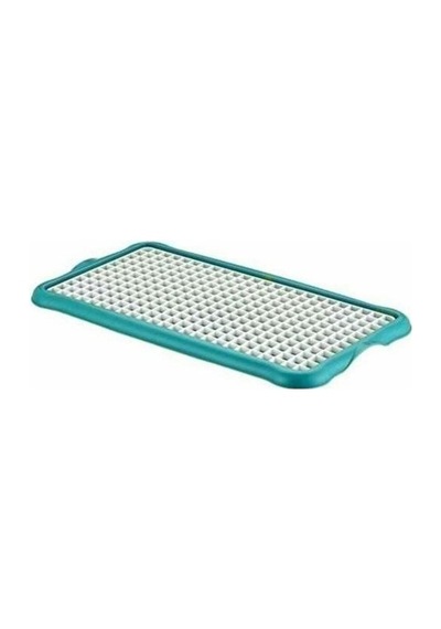 Pratik Lavabo Tezgah Üstü Bulaşık Kurutmalığı Süzmatik 22x40 Cm Çok Renkli