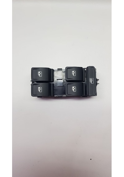 5G0959857 GOLF7 2013-2020 PASSAT B8 SOL CAM DÜĞMESİ KROMSUZ TİP
