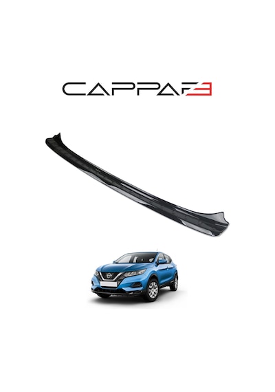 Nissan Qashqai 2021 Yılı Ve Sonrası Uyumlu Arka Tampon Eşiği Parlak