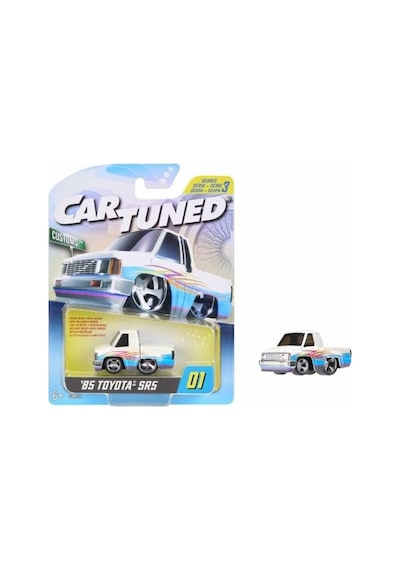 Cartuned S3 1985 Sr5, Desenli Custom Diecast Araba, Çok Renkli, Metal Gövde, Arabası