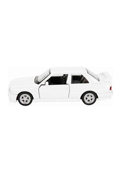 1:32 Rmz City Alman Klasikleri Serisi Die Cast Çek Bırak Model Araba - Beyaz Bmw M3 Beyaz