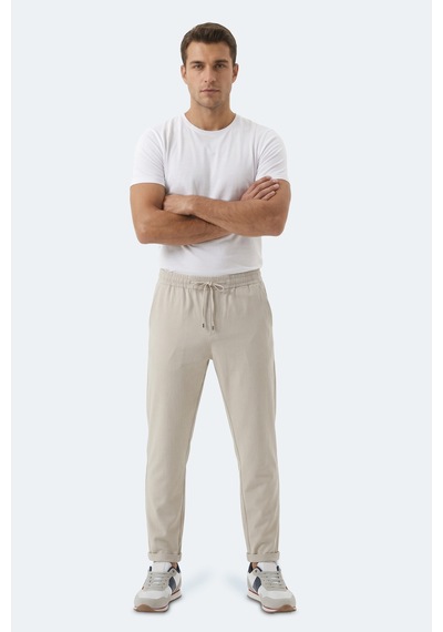 Slazenger Espıno Erkek Cepli Gri Eşofman Altı