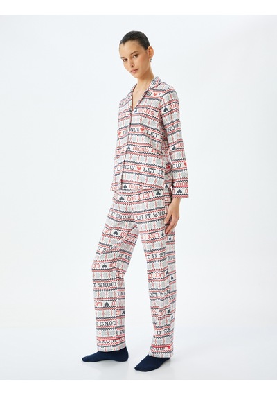 Koton Yılbaşı Temalı Pamuklu Pijama Altı Kırmızı Desenli 5wlk50018mw Kırmızı Desenli Kırmızı Koton Yılbaşı Temalı Pamuklu Pijama Altı Kırmızı Desenli 5wlk50018mw Kırmızı Desenli Kırmızı