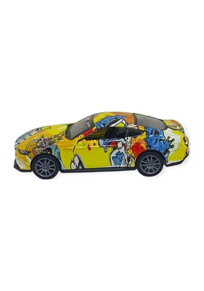Çek Bırak Grafity Araba Metal -k174c1 - Sarı Siyah