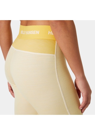 Helly Hansen W Lıfa Merıno Mıdweıght Termal İçlik Alt Sarı