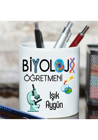 Biyoloji Öğretmenine Hediye - Öğretmenler Günü Isimli Hediye Seti