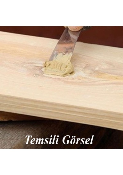 Ahşap Parke Tamir Macunu Gri Antrasit Mobilya Dolgu Çatlak Çizik Gideri 200 Gr Macun