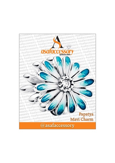 Papatya Mavi Charm /asafaccessory