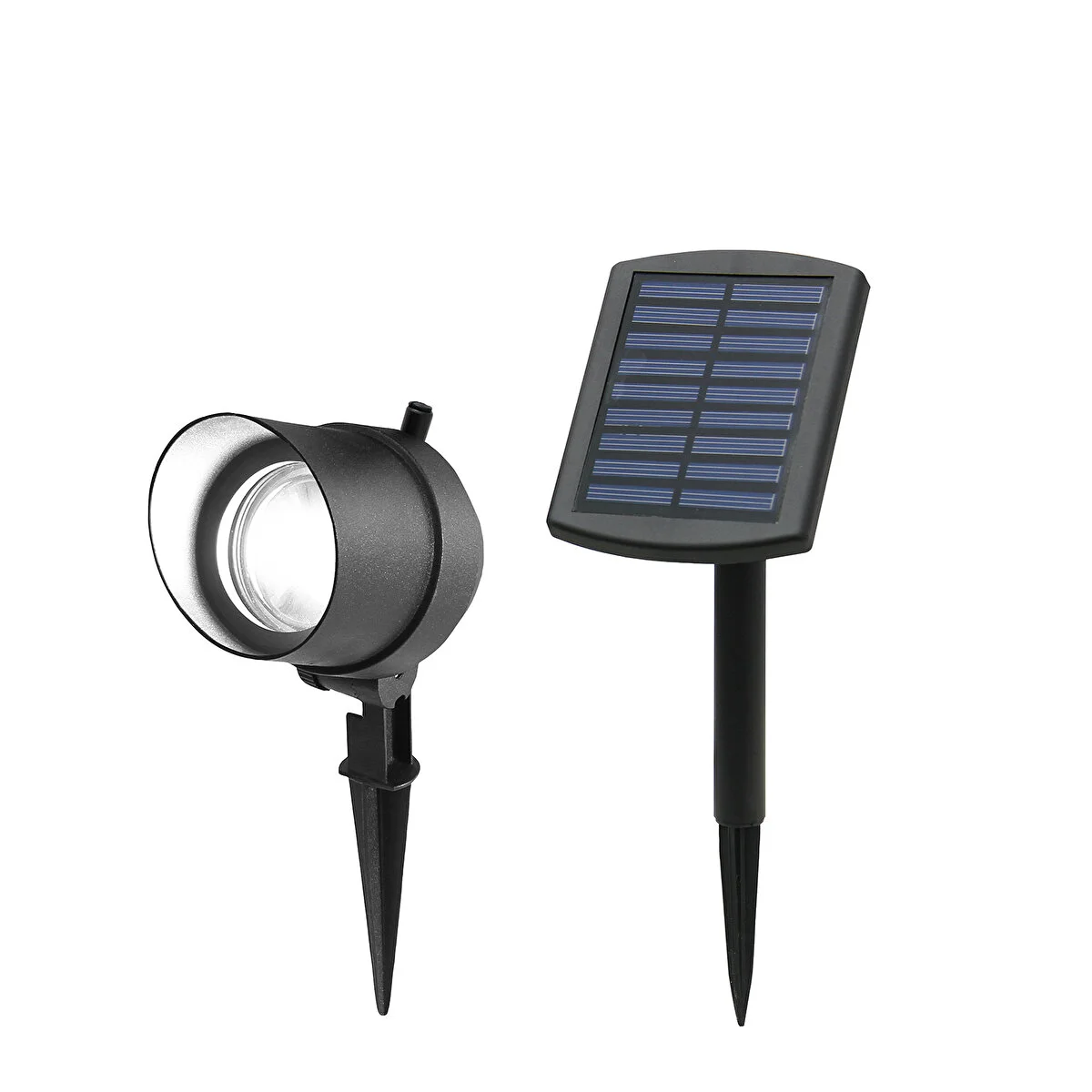Solar Led Bahçe Spotu 40 Lümen 5000k Beyaz Işık Kazıklı Çim Ve Peyzaj Aydınlatma